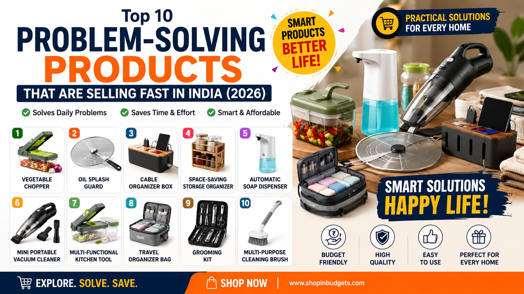 Top 10 Problem-Solving Products That Are Selling Fast in India