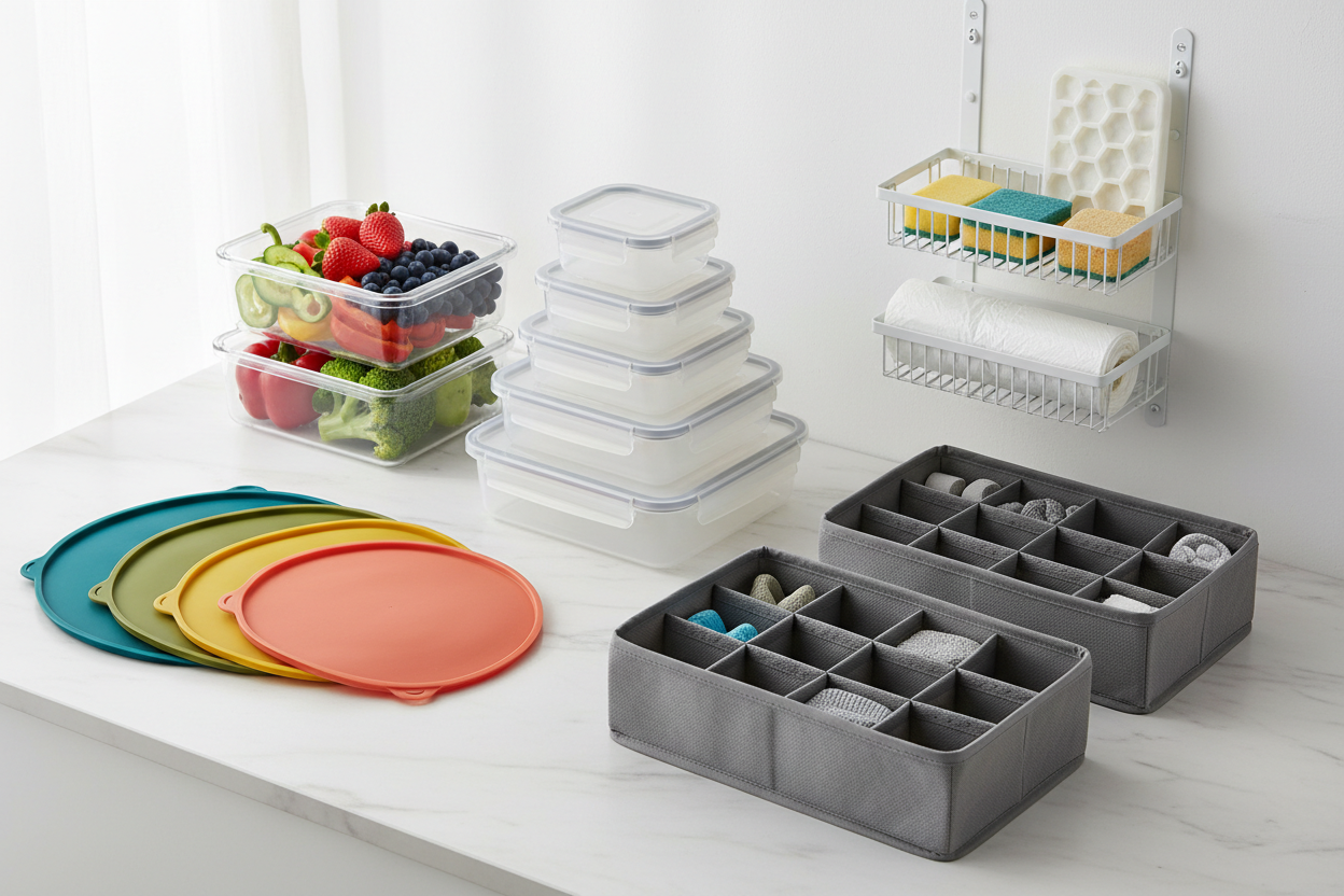 Storage Organizers and Food Storage Containers for Home Organization